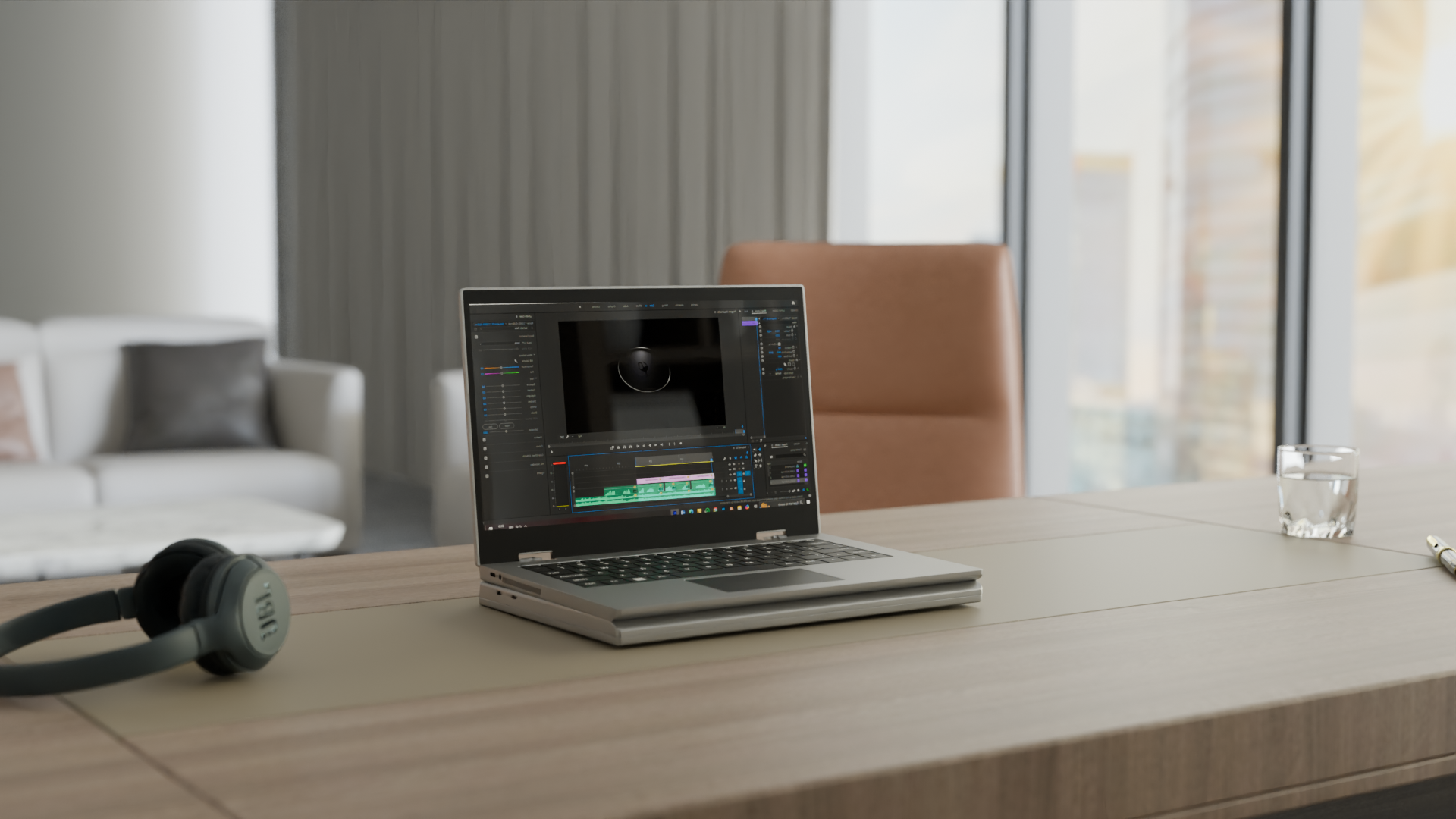 Laptop mode &mdash; single screen